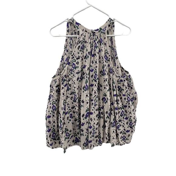 Isabel Marant Etoile Top Size 40 US 8 Blouse Shirt Sleeveless Rayon - Picture 5 of 5